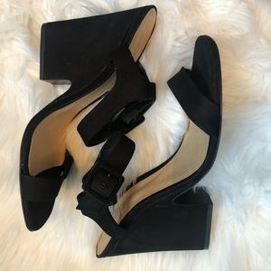 Schutz Wedge Blocked Heels